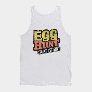 Egg Hunt Commander: Leading the Fun Tank Top